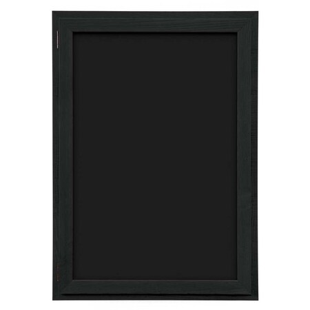 United Visual Products Outdoor Enclosed Combo Board, 72"x36", Black Frame/Blue & Buff UVCB7236ODB-BLUE-BUFF